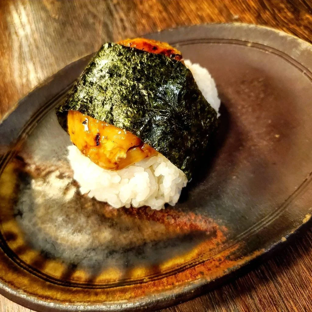 新メニューこんなのどうすか!照り焼きつくねおにぎり🍙