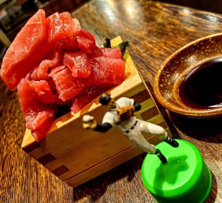 溢れんばかりの山盛り中落ちマグロ！🤩