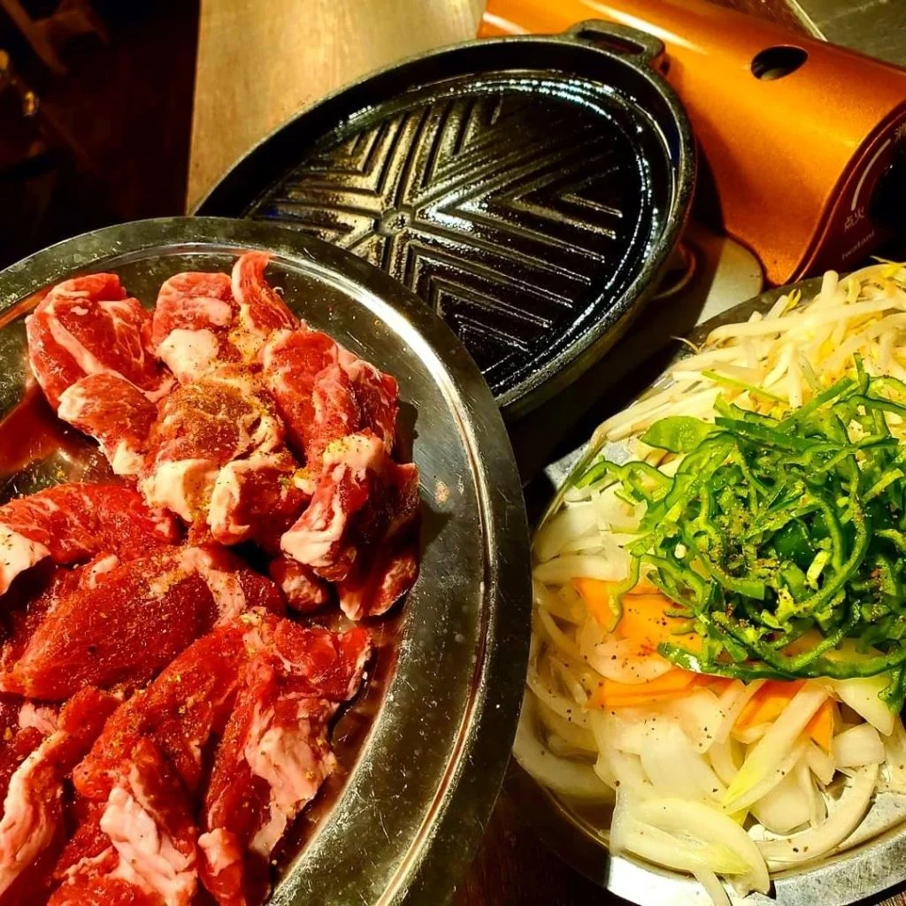 ヘルシー美味しいジンギスカーン💓