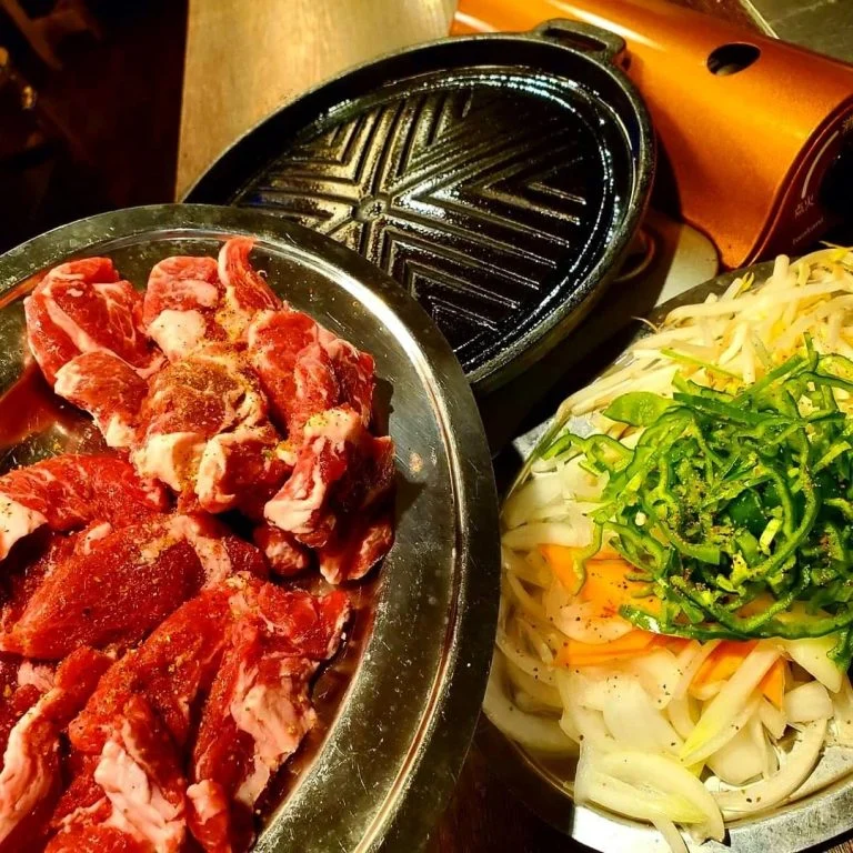 ヘルシー美味しいジンギスカーン💓
