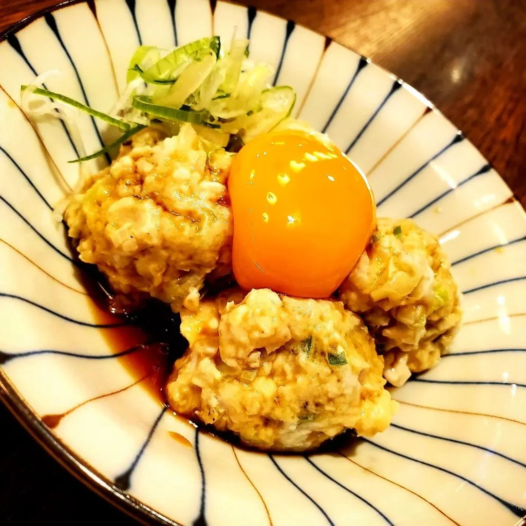 つくねの逸品☆釜玉つくね