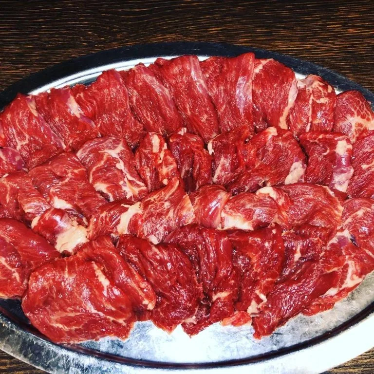 北海道直送の生ラム肉！ジンギスカン