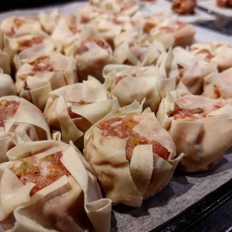 手作り焼売たっぷり仕込みましたよ〜!