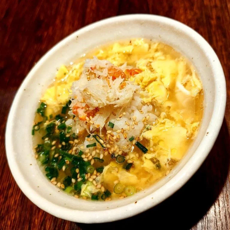かに玉×中華スープ×お茶漬け