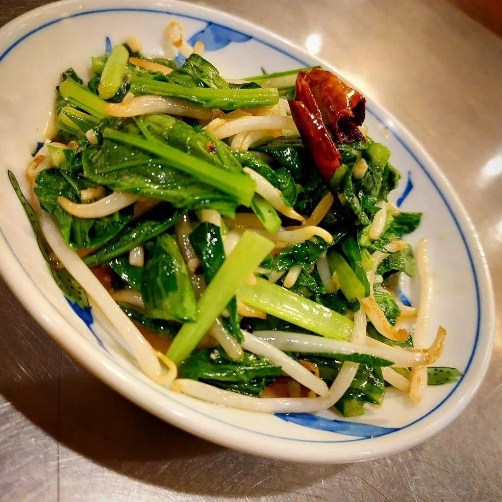 おつまみにもgood！！青菜中華炒め
