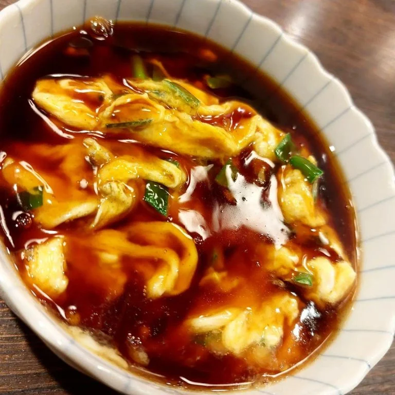 小洒落た酒場☆たまか食堂であんかけニラ玉