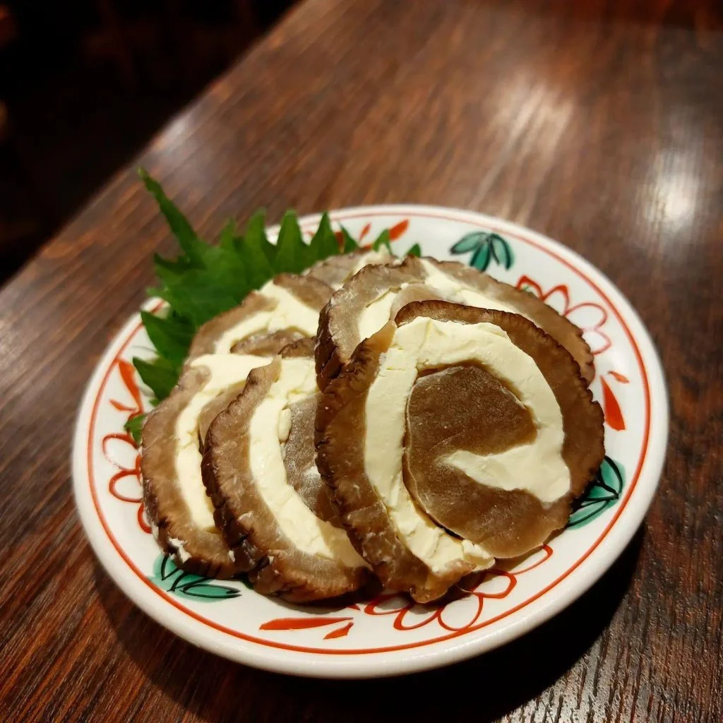 新メニュー!いぶりがっこクリームチーズ