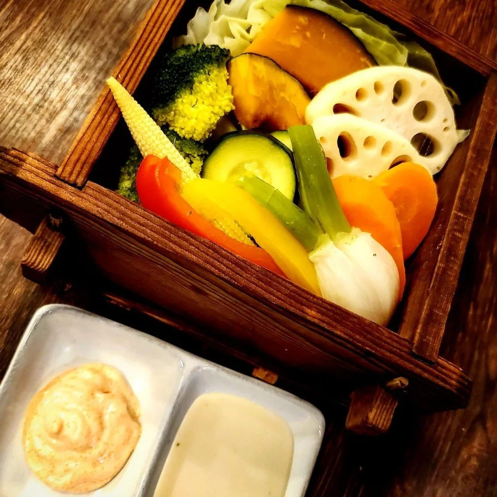 野菜もりもり栄養ばっちり!バーニャカウダ