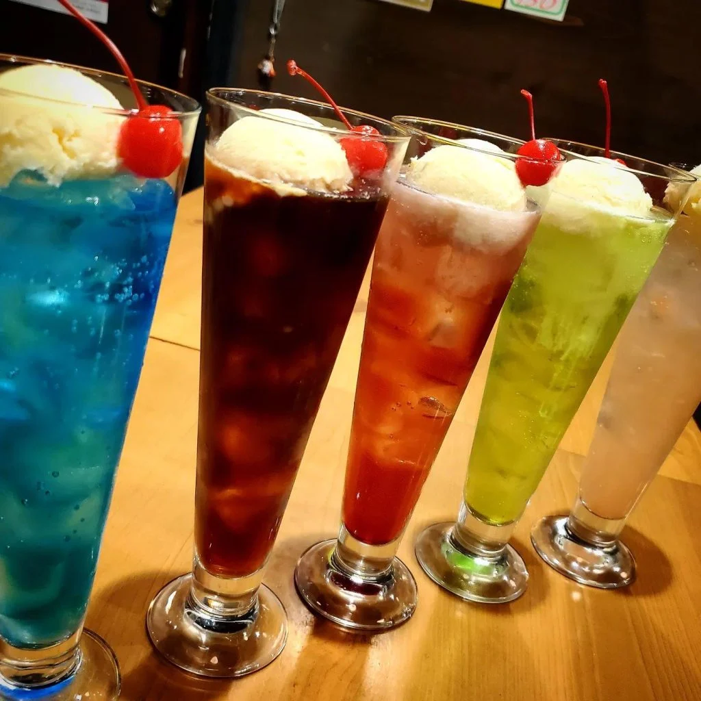 蒲田で可愛い美味しいクリームソーダが飲める♡