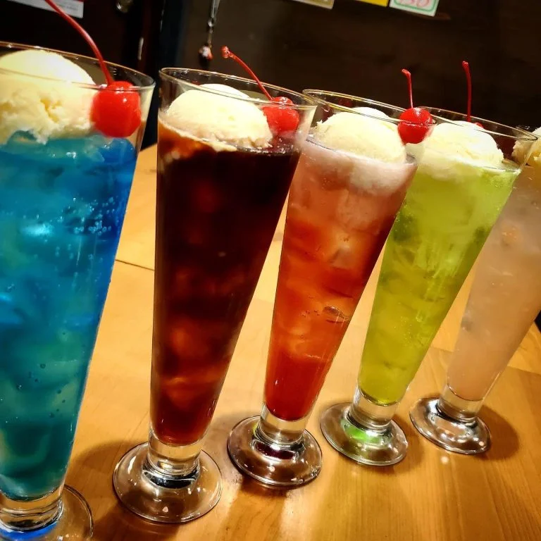 蒲田で可愛い美味しいクリームソーダが飲める♡