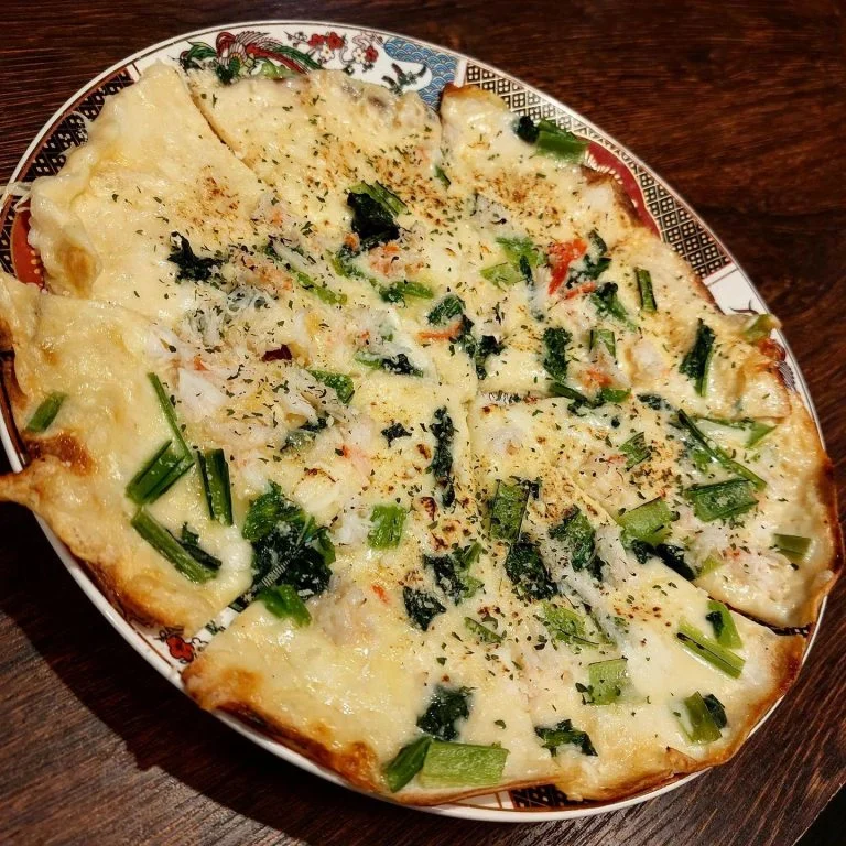 新メニュー!薄焼きチーズピザ